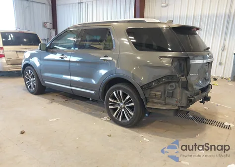 2016 Ford Explorer Platinum z USA, uszkodzony, nr VIN 1FM5K8HT8GGC87596